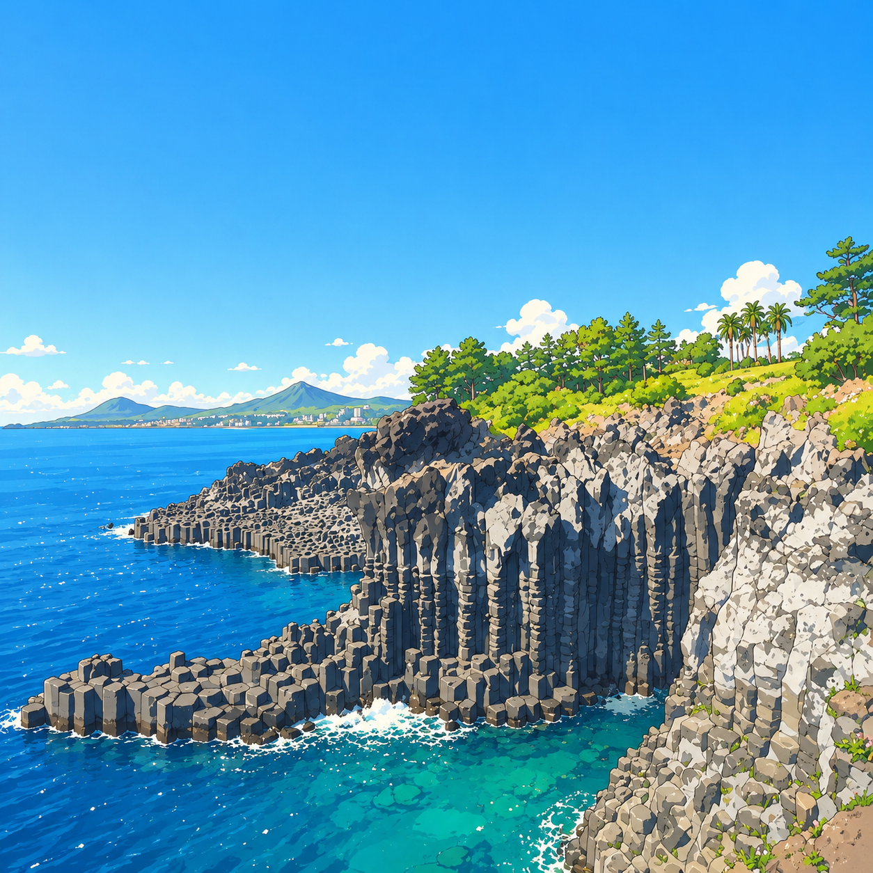 제주 주상절리대 