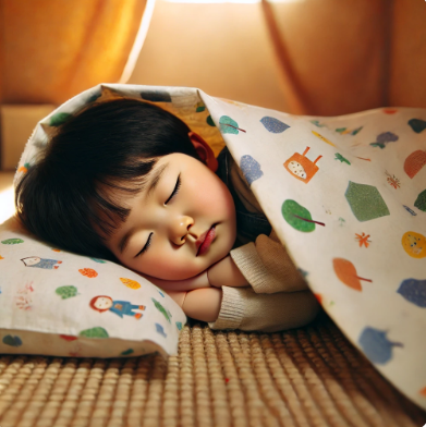 아이가 낮잠 자고 있는 모습 관련 사진