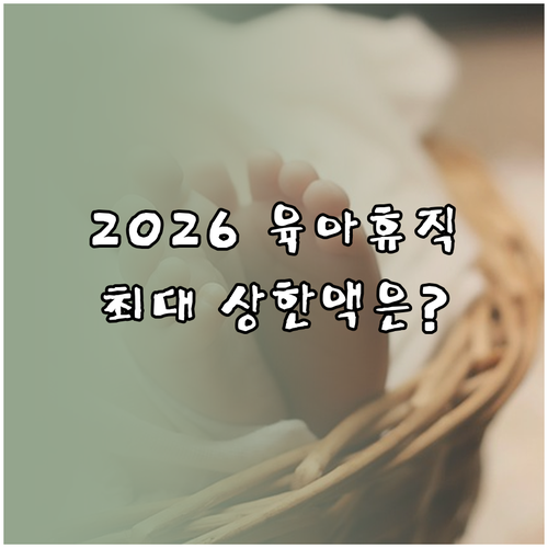 2026년 달라지는 출산휴가 육아휴직..