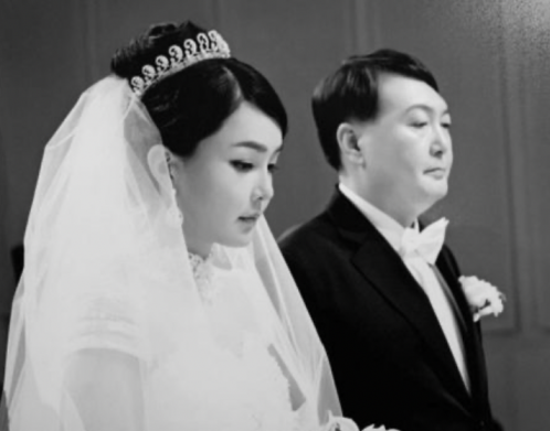 김건희 윤석열 결혼식