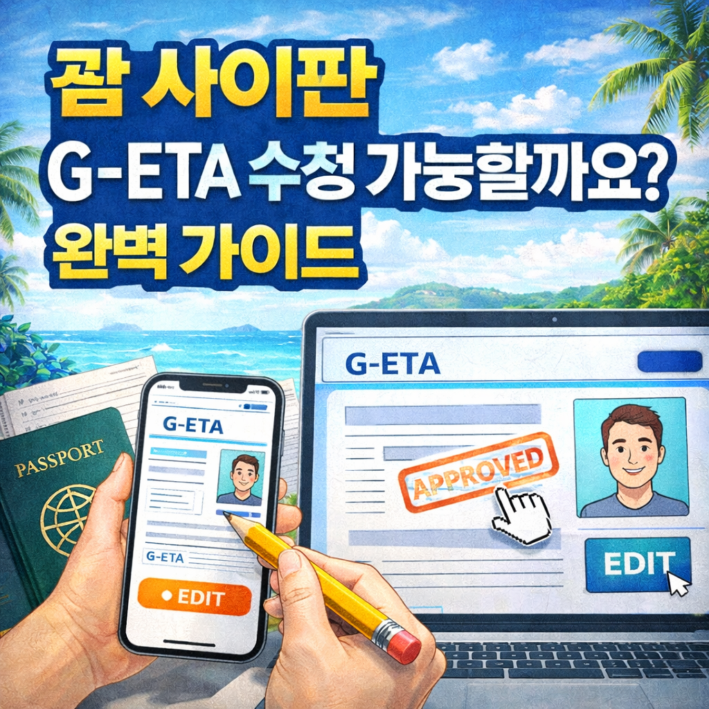 괌 사이판 G-ETA 신청하러 가기