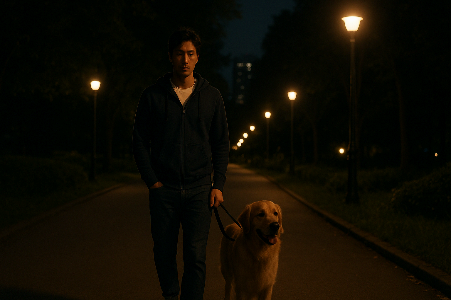 [수면 환경 최적화 루틴] 심야 산책 루틴으로 체온 조절과 수면 유도