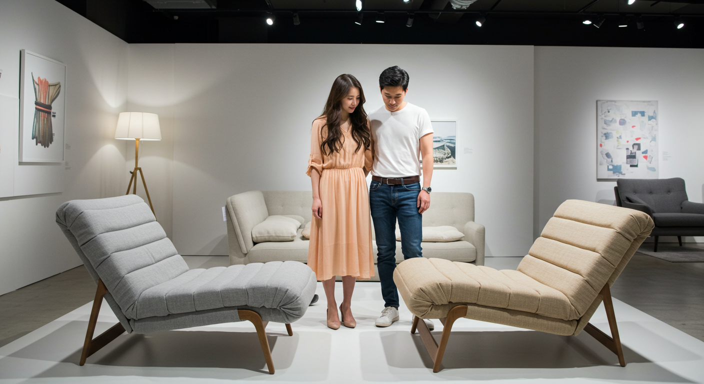 동서가구 침대형 의자