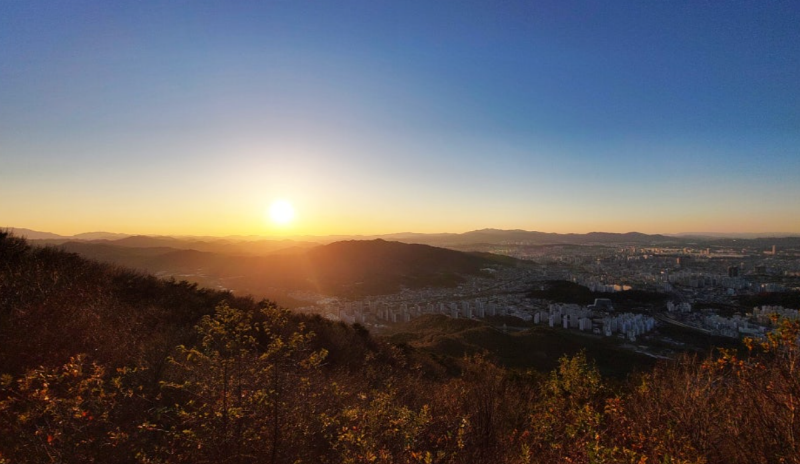 식장산 전망대