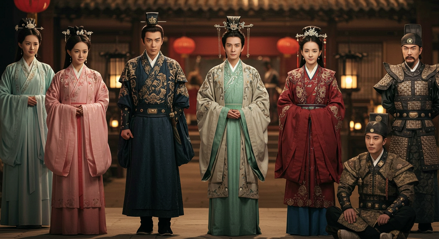 중국 사극 의상과 현대 코스프레