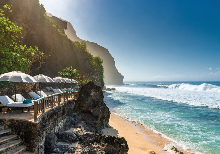 불가리 리조트 전용 비치1