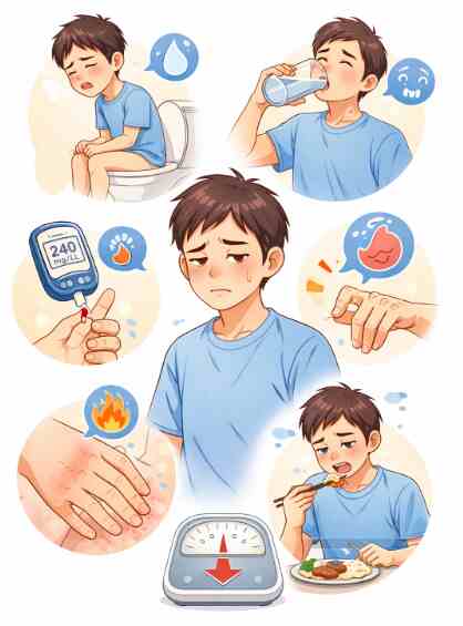 early symptoms of diabetes