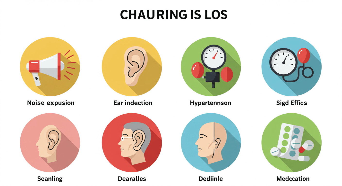 이명의 주요 원인들 (이명 원인)