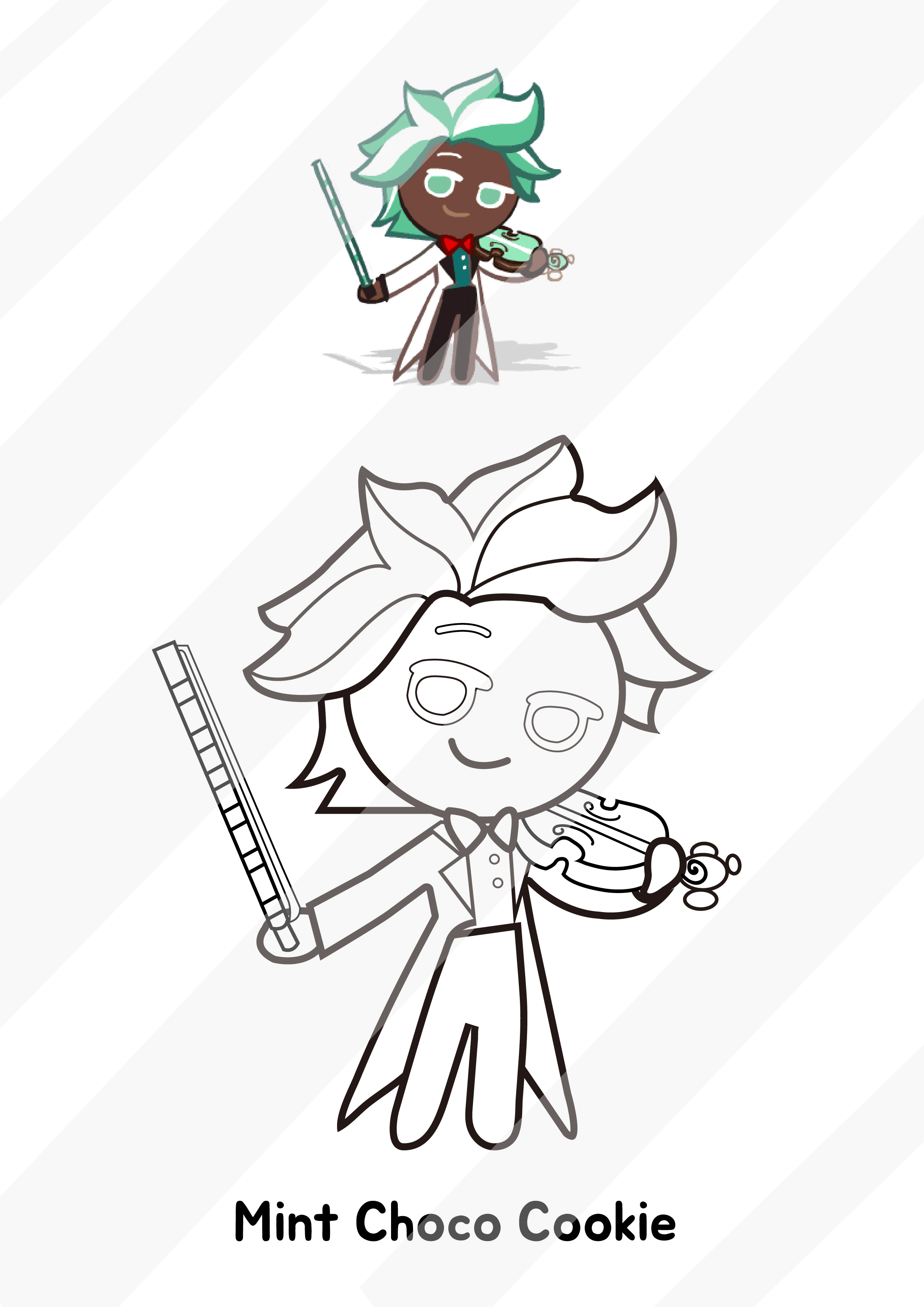 쿠키런색칠공부도안10