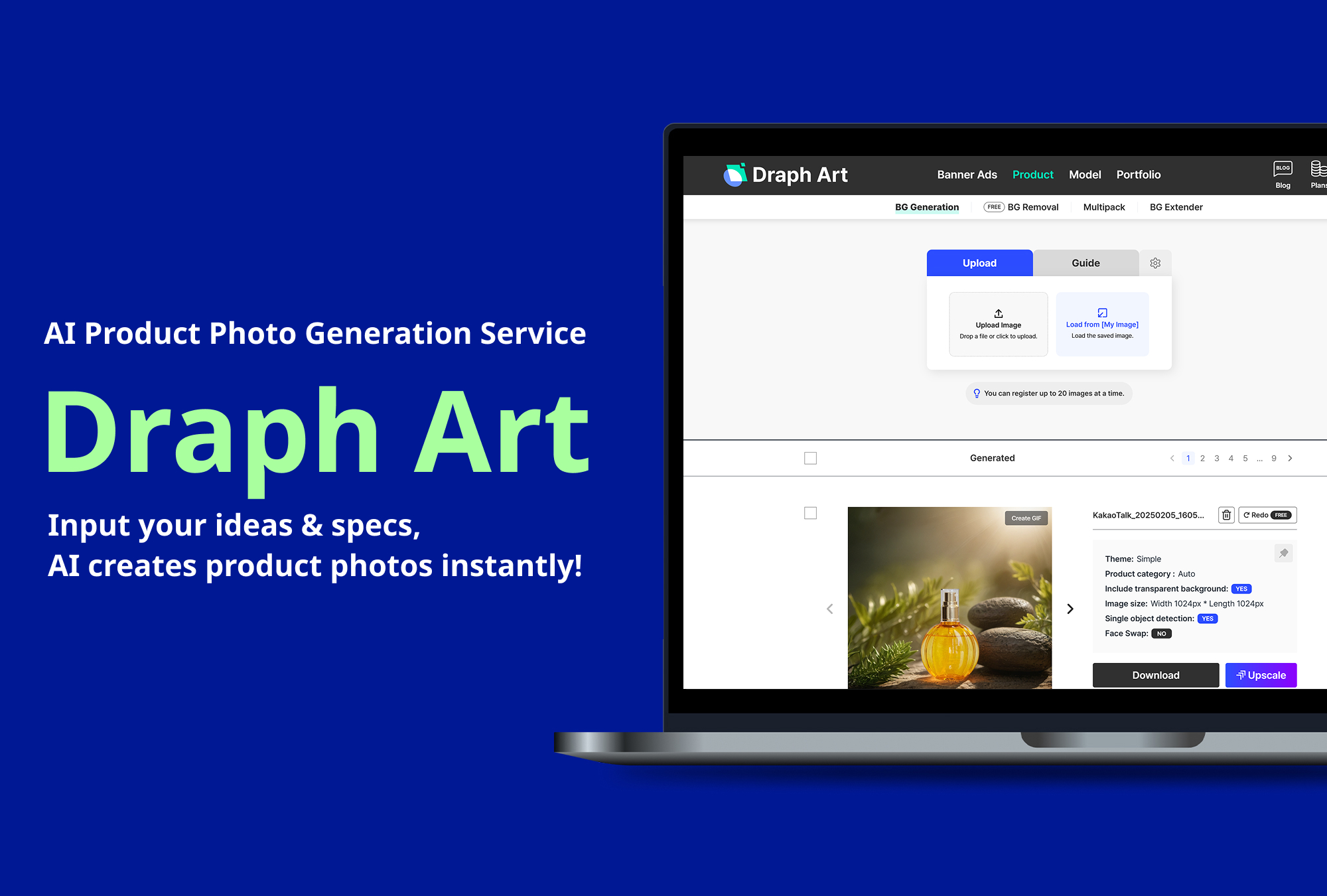 Special Introduction: Draph Art - AI Product Photo Generation Service
