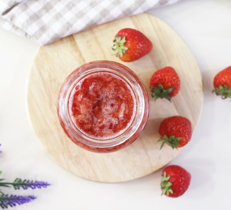 딸기청 & 카페 딸기라떼 만들기