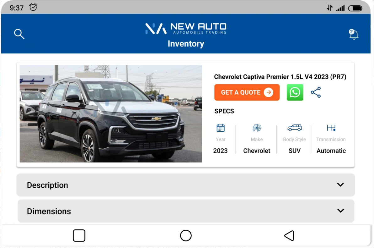 New Auto, 전 세계 자동차 리셀러, 믿을 수 있는 차량을 찾아보세요