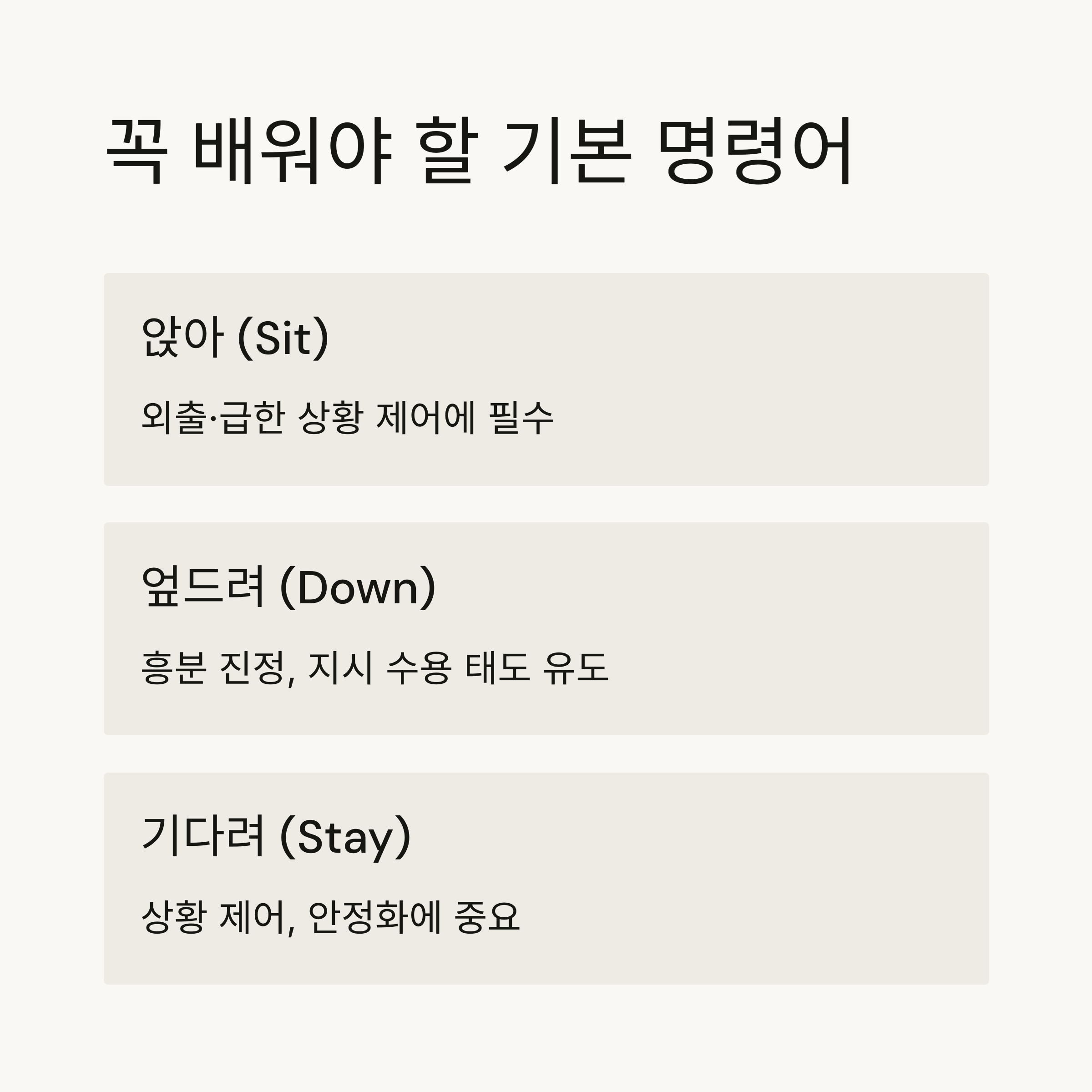 기본 명령어