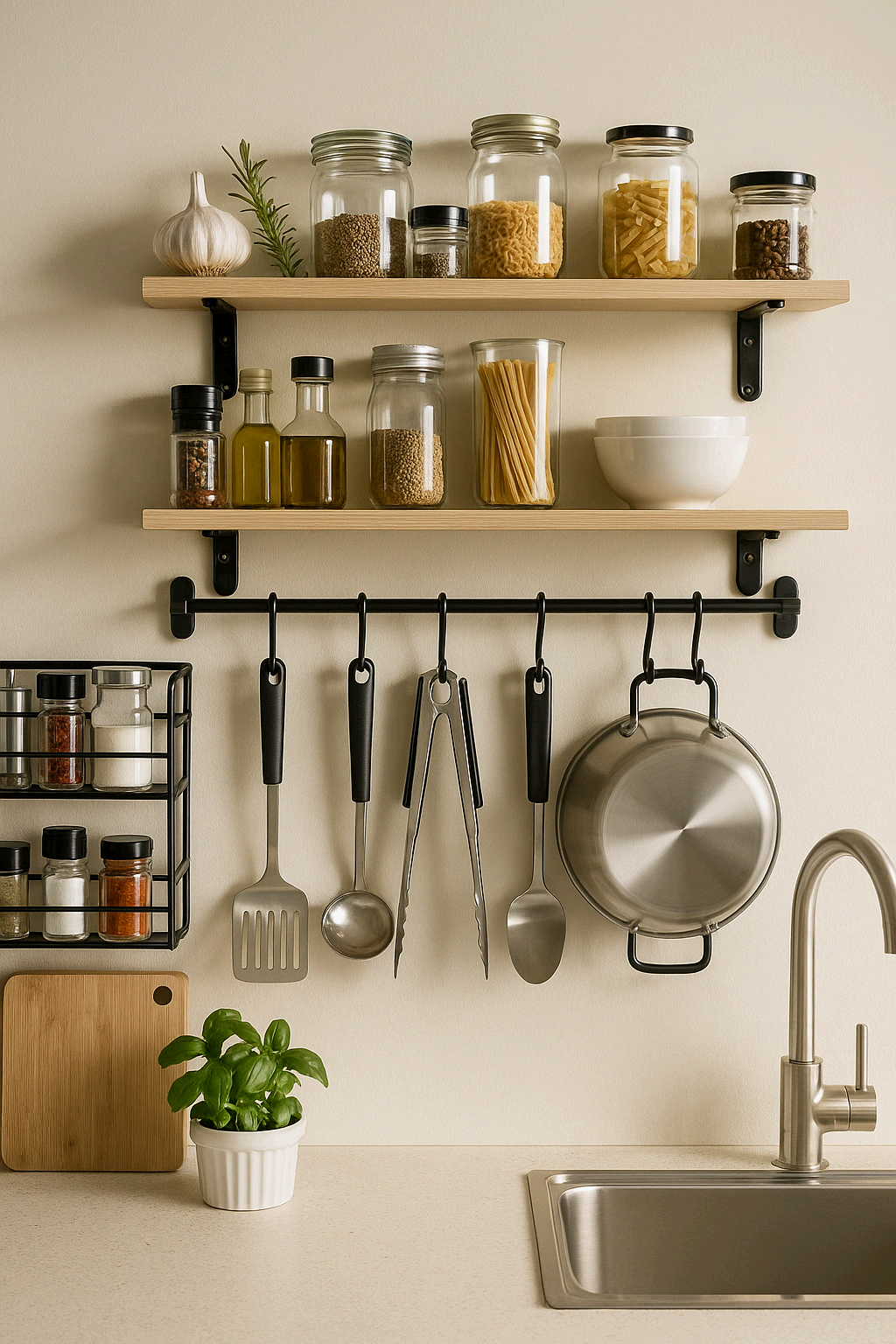 1인 가구 벽면 수납 아이디어