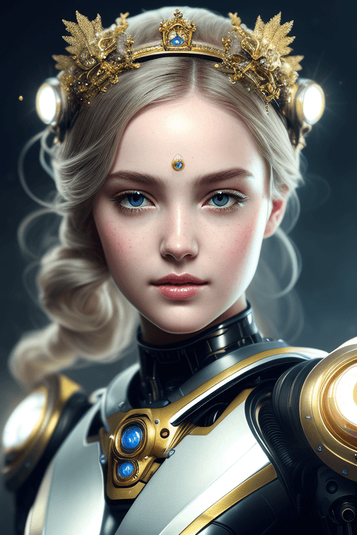 Playground AI로 생성한 그림(2) - 아름다운 우주 사령관