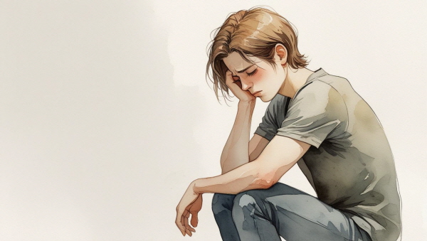 ESFJ는 늘 누군가를 위해 살아가는 기질입니다. 그러나 그 헌신의 뒤편에는 말하지 못한 상처와 외로움이 깊이 자리할 수 있습니다에 관한 그림