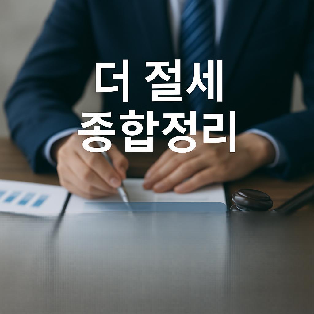 더 절세 꿀팁 총정리