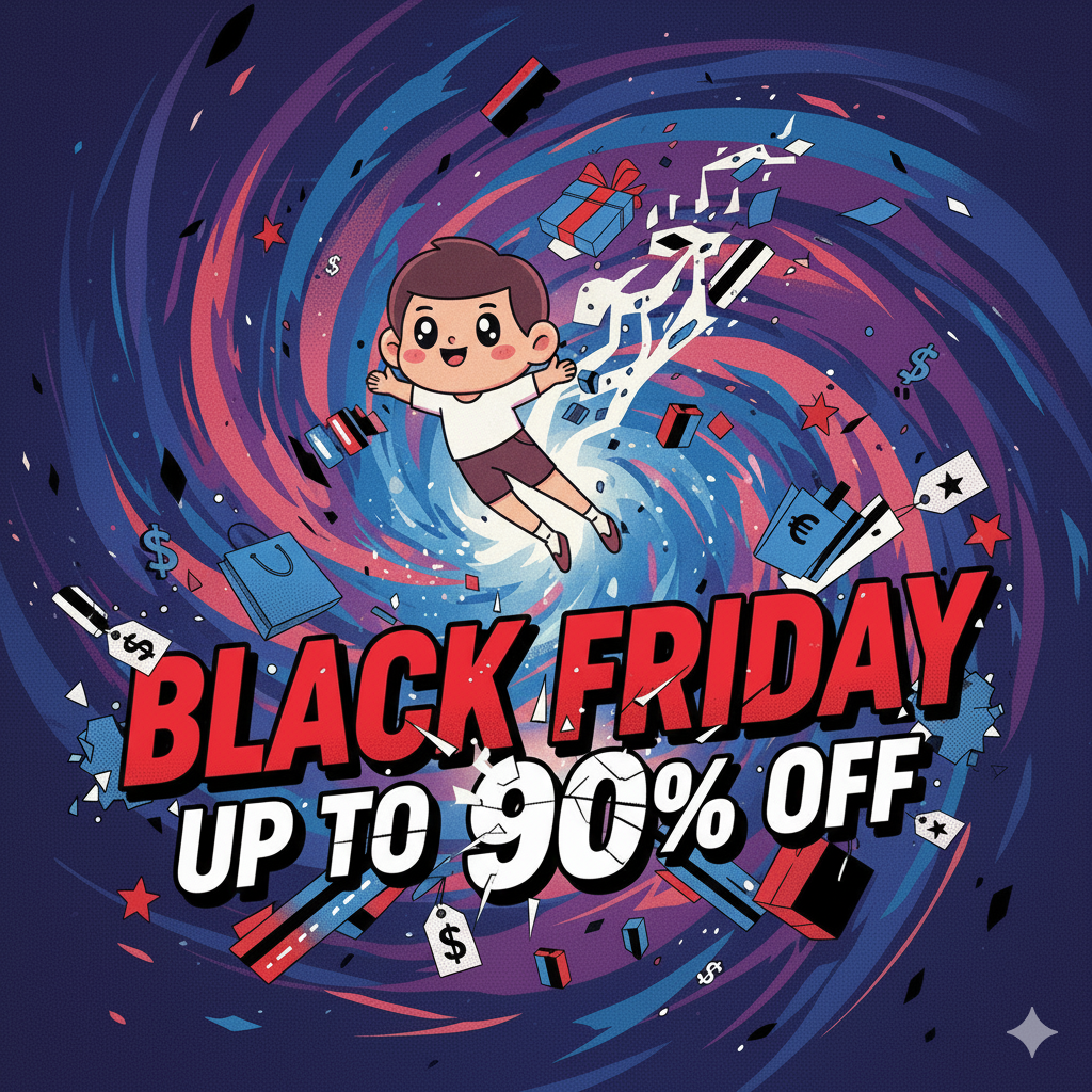 블랙프라이데이 최대 90% 할인 놓치면 후회