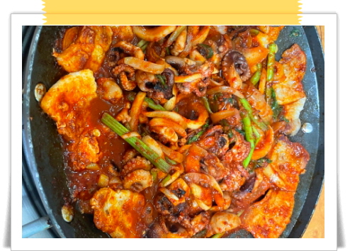 전현무계획2 인천 쭈꾸미냉이샤부샤부 쭈꾸미볶음 메뉴