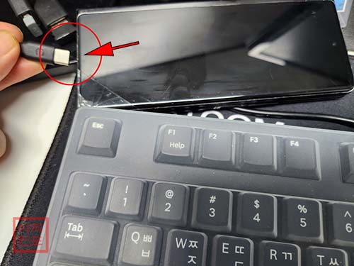 갤럭시 Z폴드2 리커버리 모드에서 공장초기화