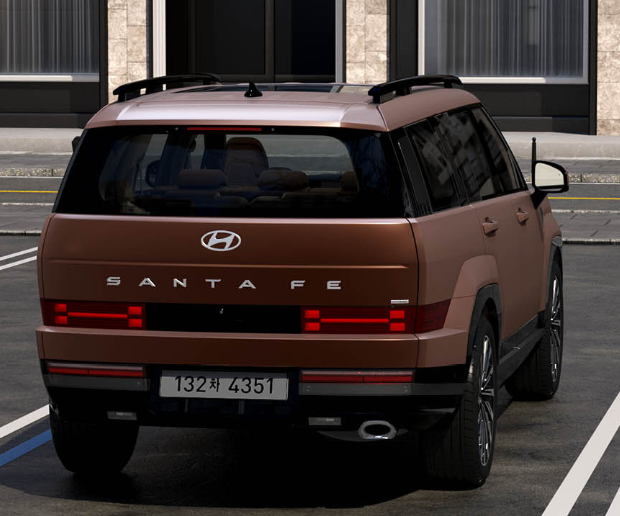 싼타페 디자인 및 색상
