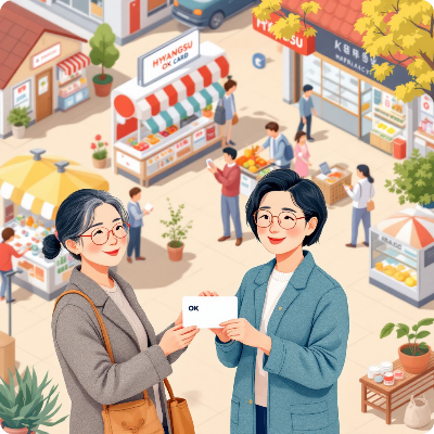 옥천군 농어촌 기본소득 이미지