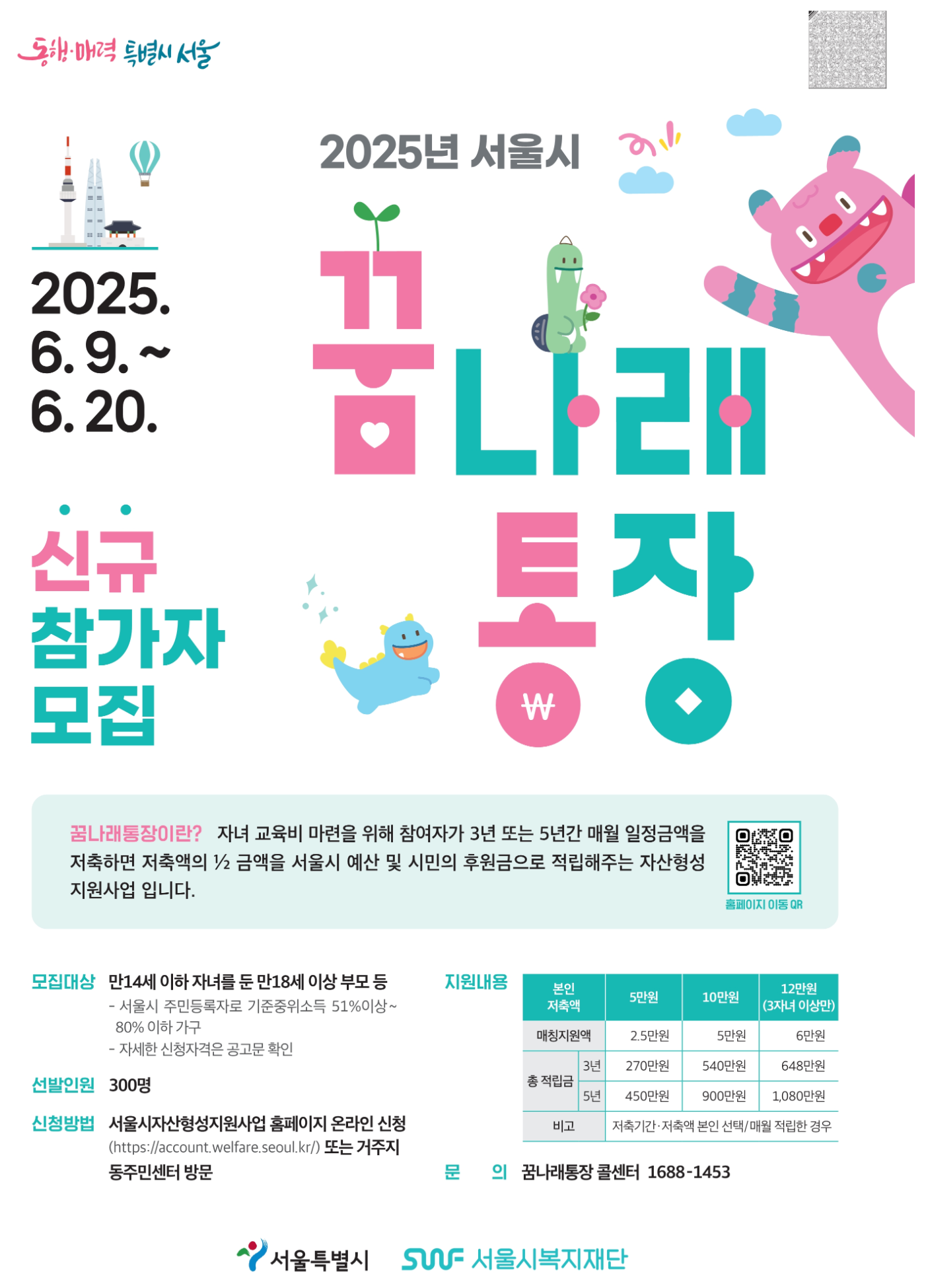 2025년 꿈나래통장 신청방법 총정리 자녀교육비 2배로 만드는 법
