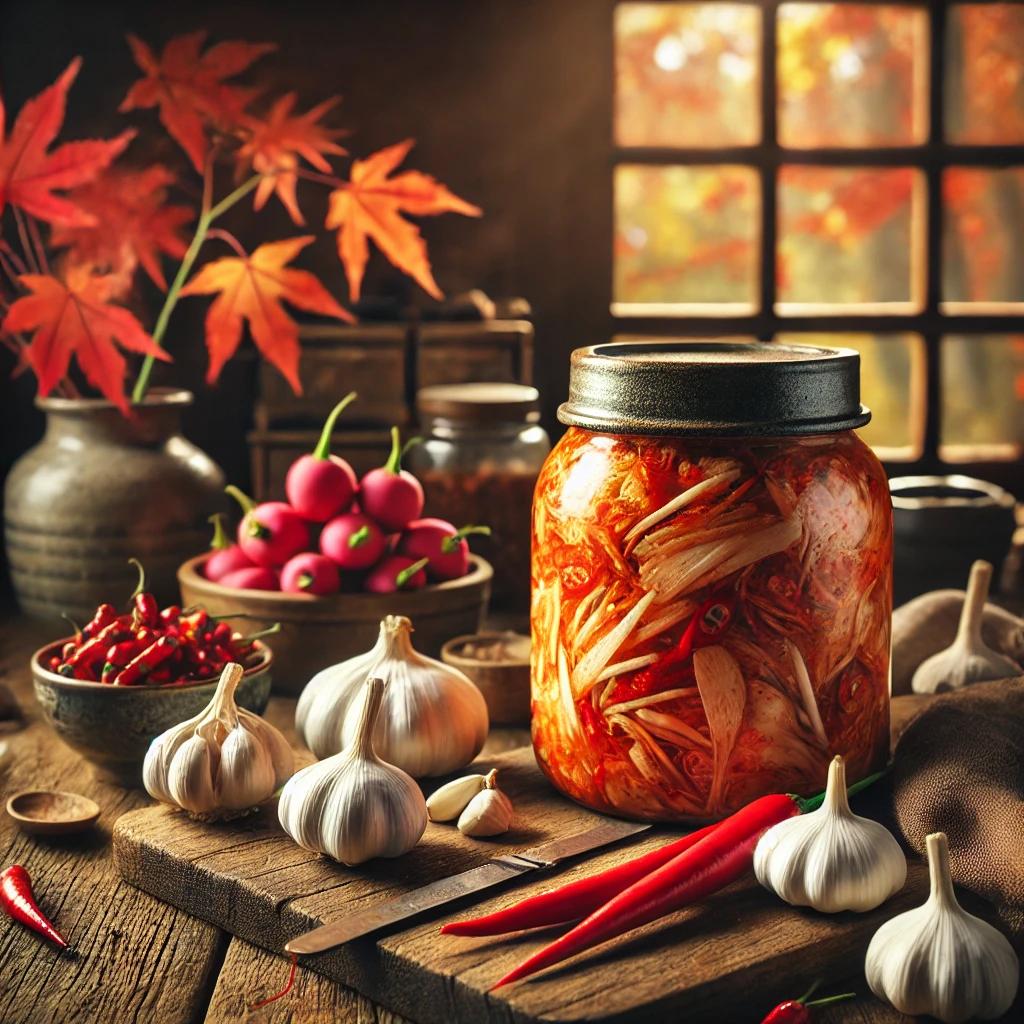 가을 알타리김치