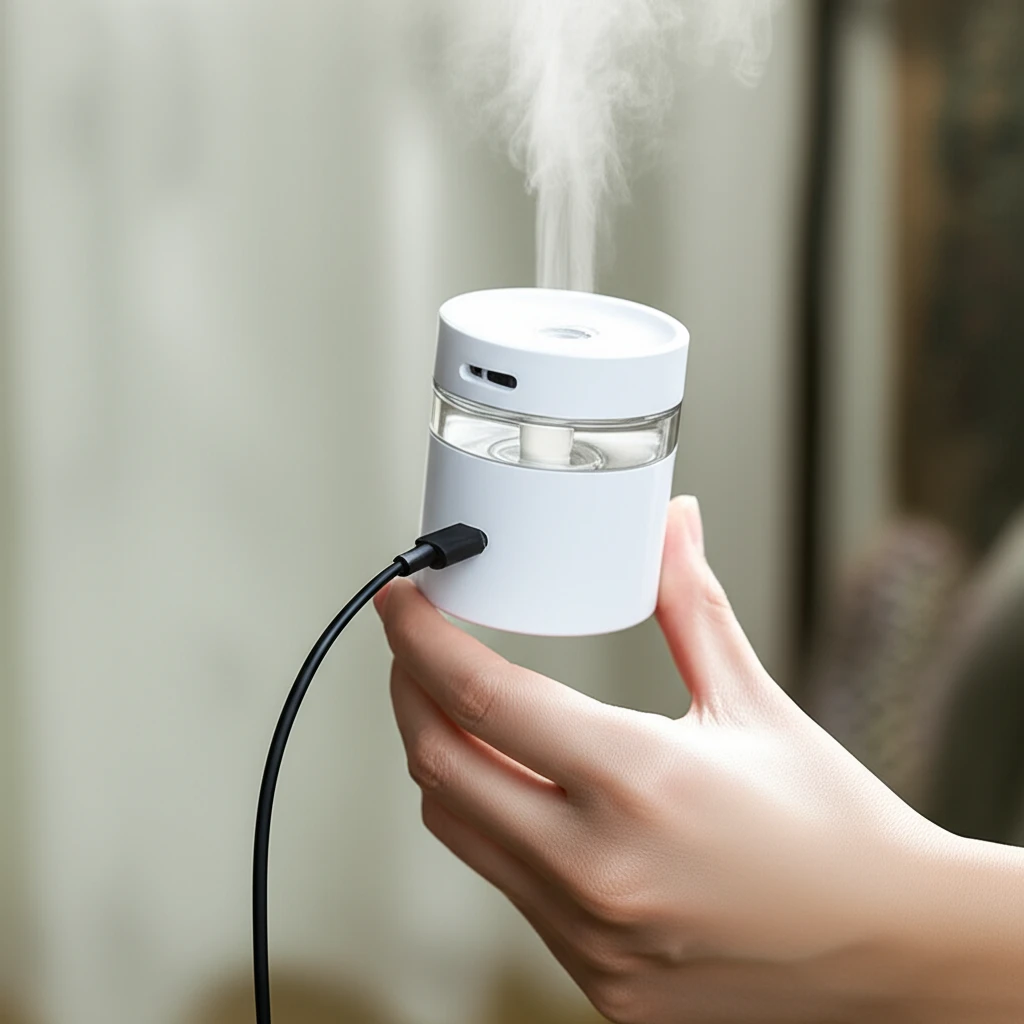 초음파식 백분 현상 피하고 자연 기화..