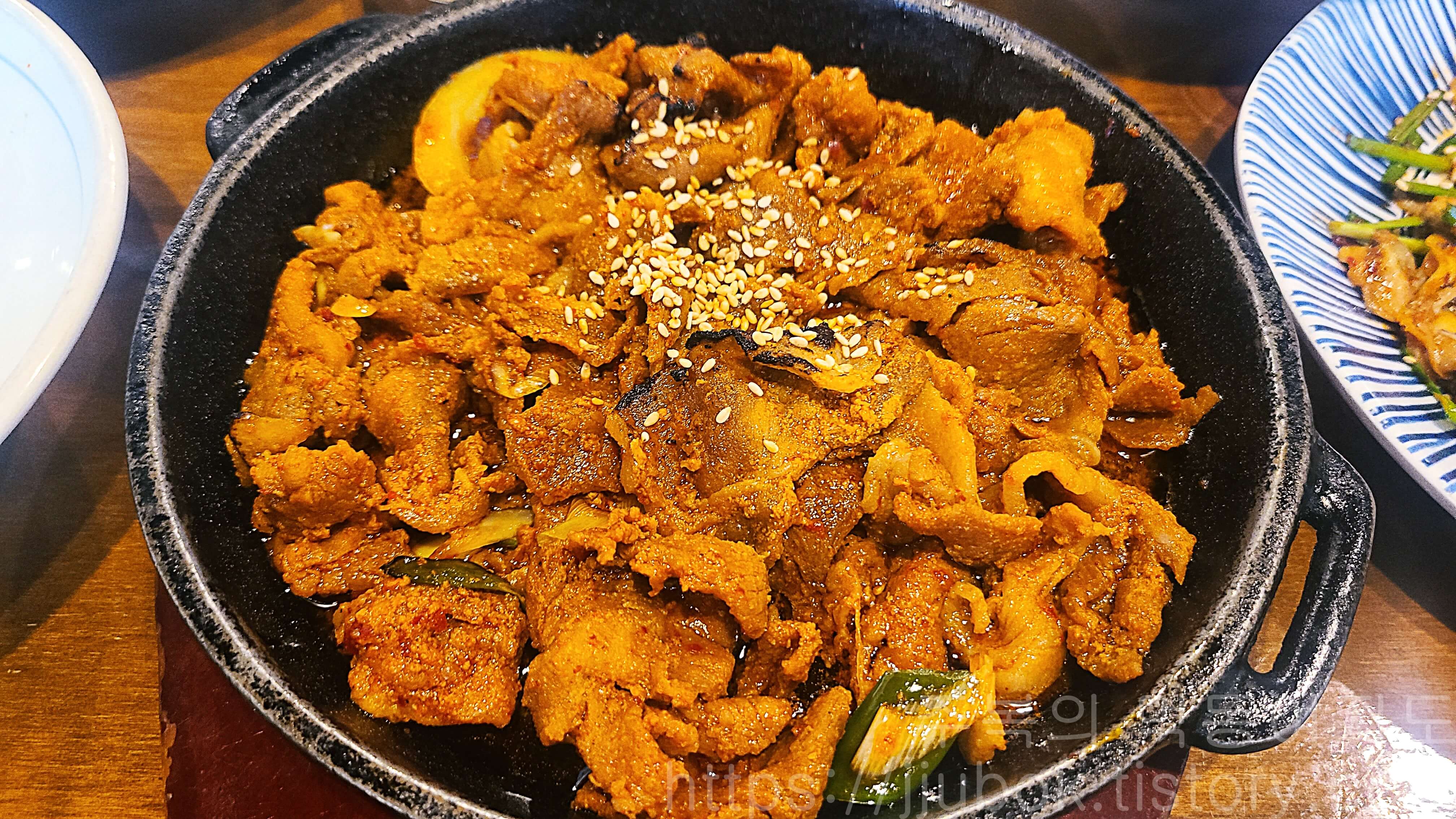 영월애곤드레-직화-돼지불고기-정식