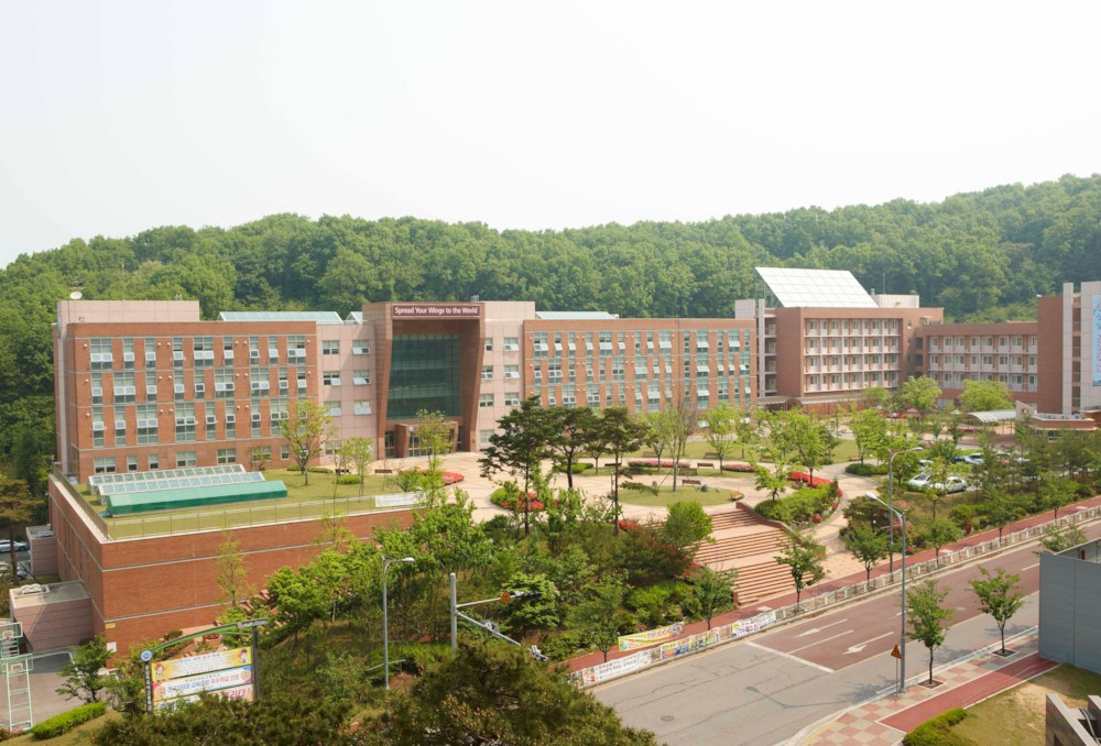 충남외고 전경 사진