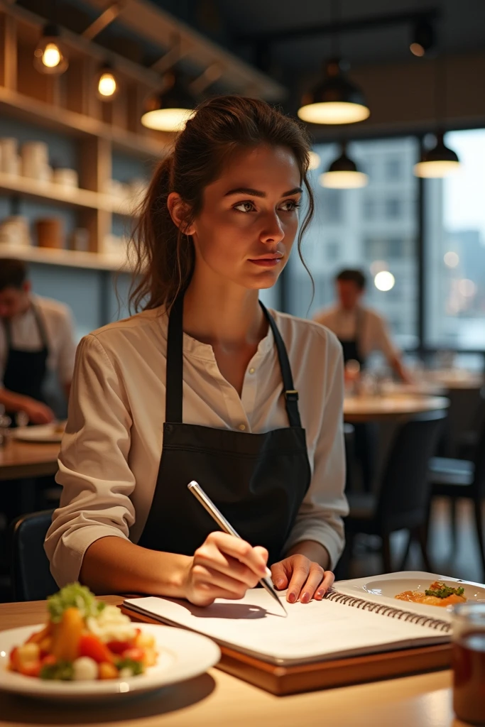 고민하는 자영업자 이미지