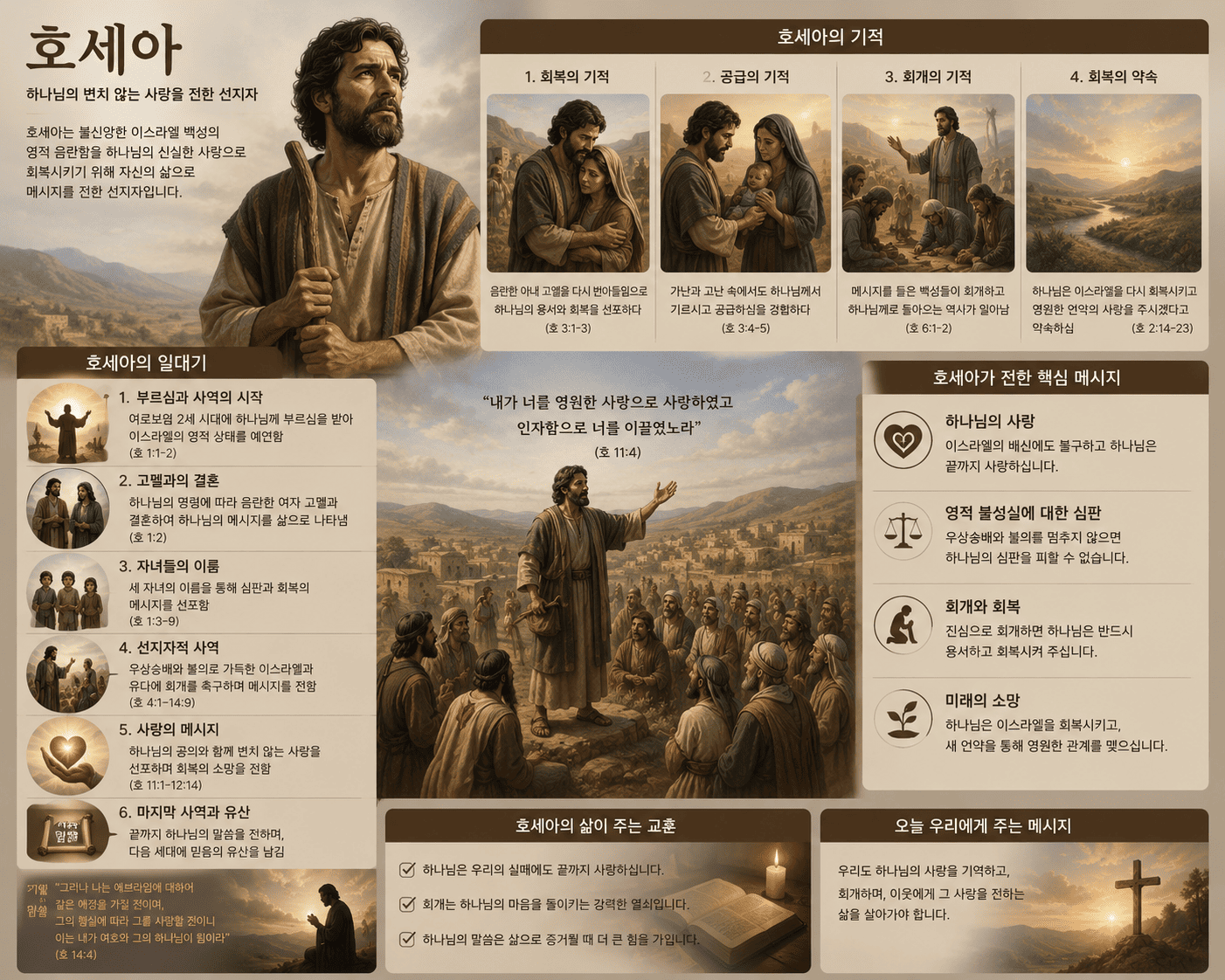 호세아 &ndash; 불륜한 아내를 끝까지 사랑한 선지자