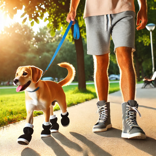 강아지 산책