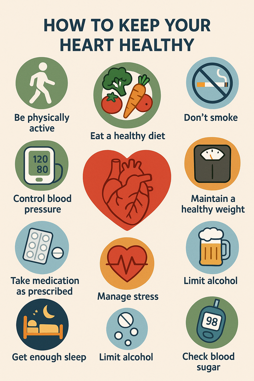 건강한 심혈관계를 유지하는 법