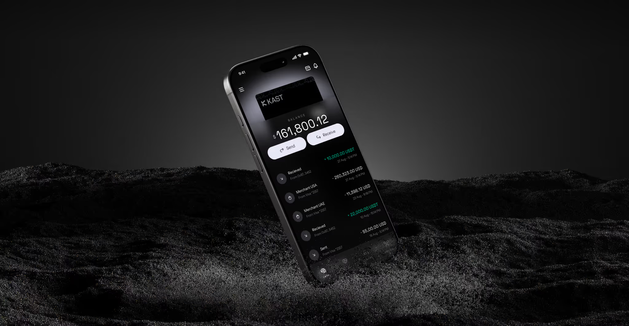 블록체인 연동 KAST 카드