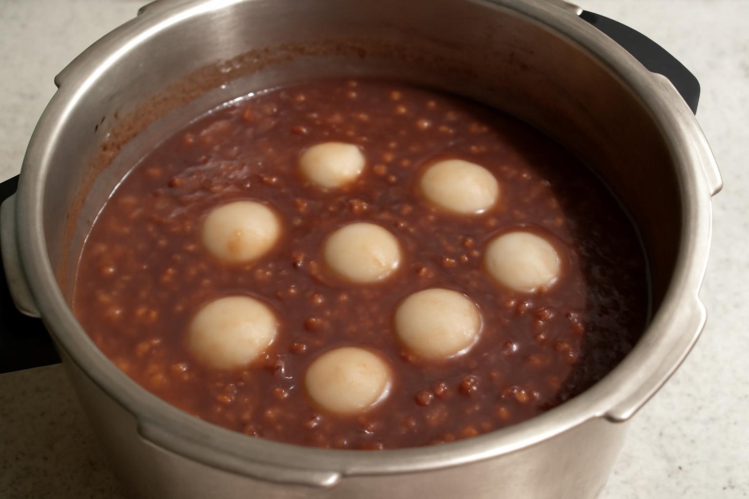 동지팥죽 압력솥 레시피~ 새알심은 필수!