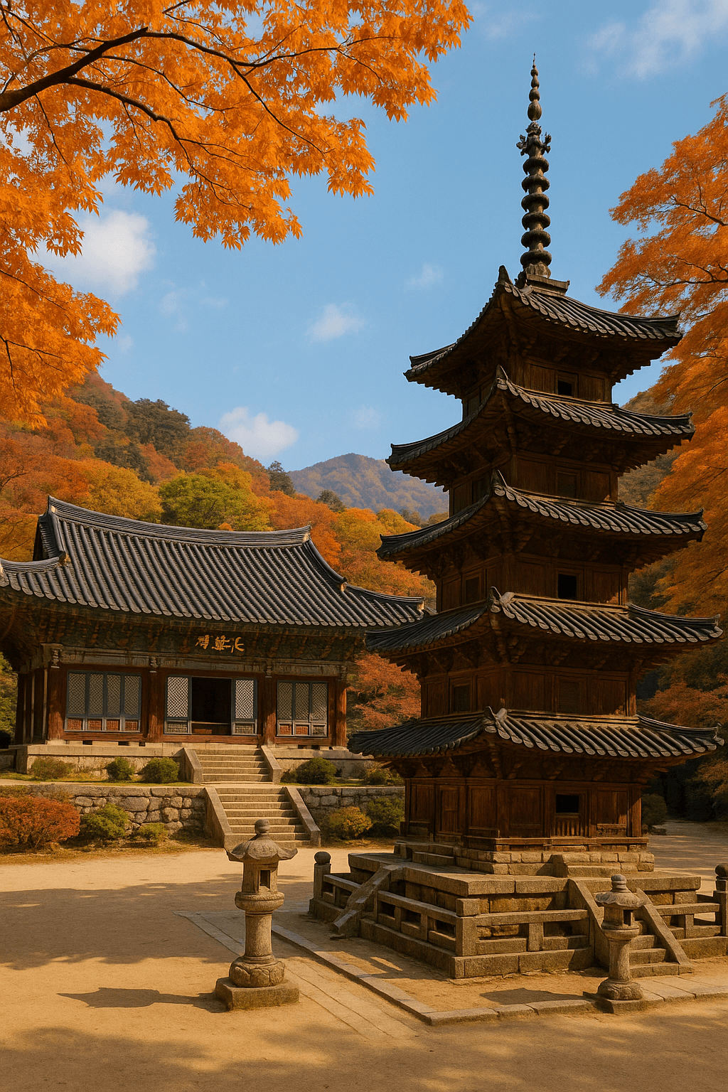 9월 충북 보은 속리산 법주사에서 만나는 가을의 고즈넉한 여행