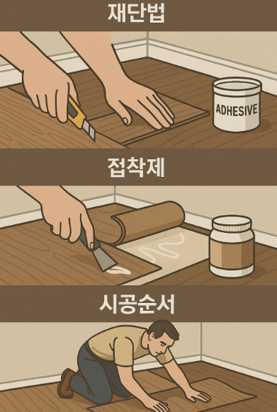 셀프 장판 인테리어
