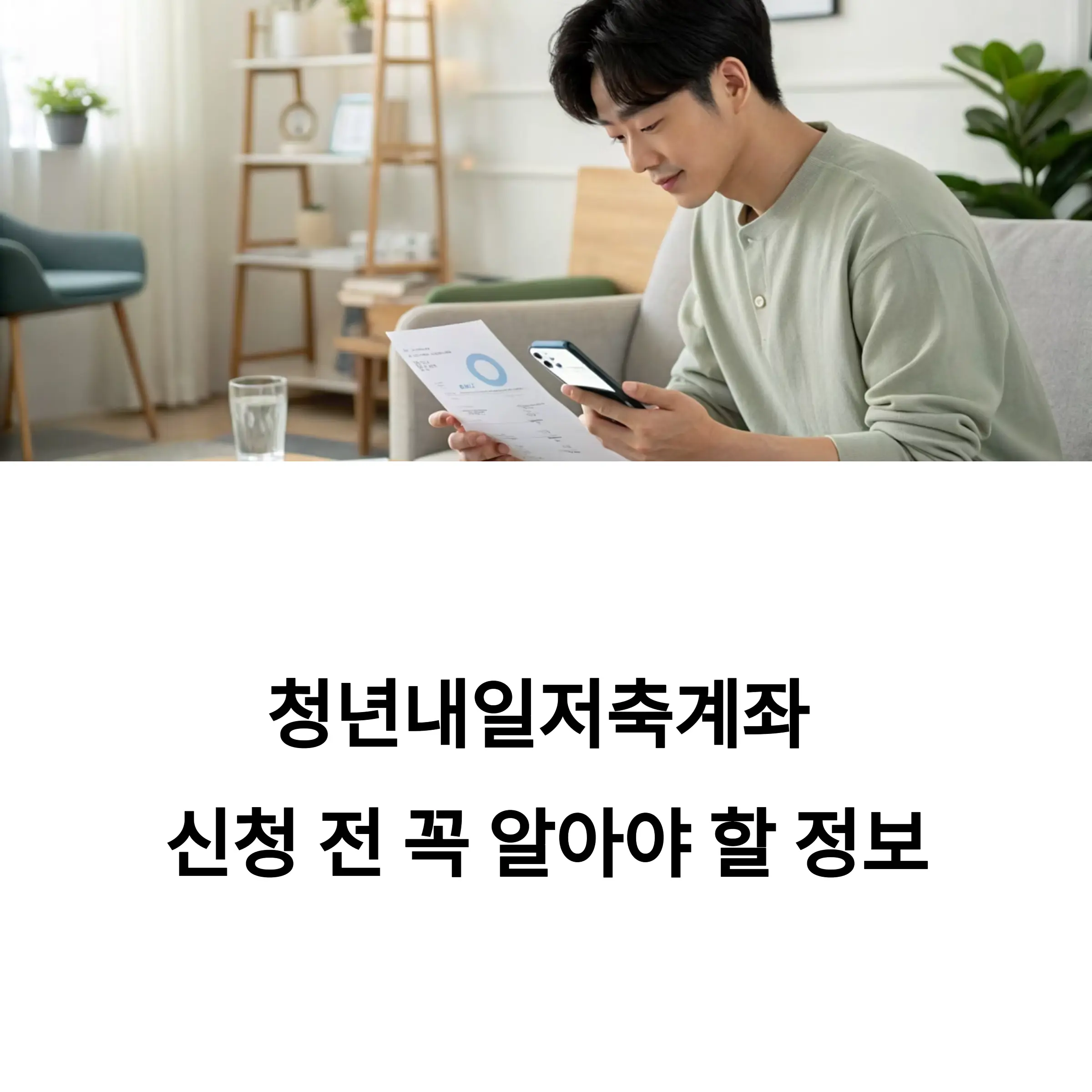 청년내일저축계좌 신청전 꼭 알아야 할 정보