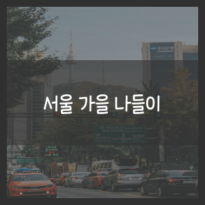 서울 가을 나들이