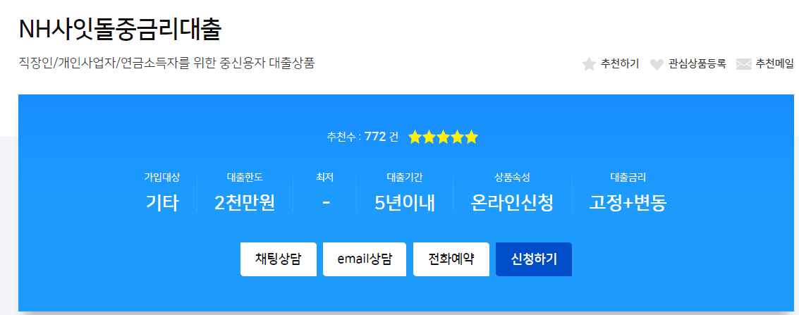 NH농협 대출