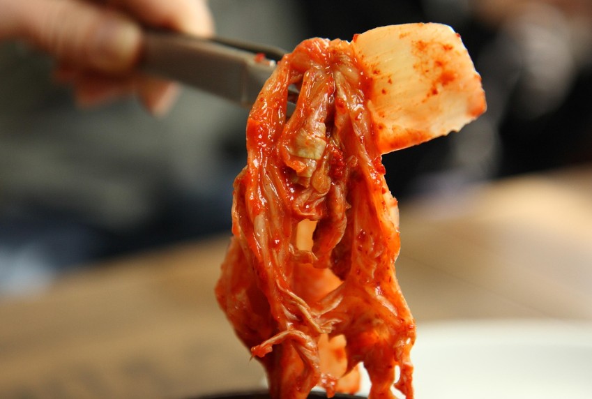 한국전통 배추김치 사진