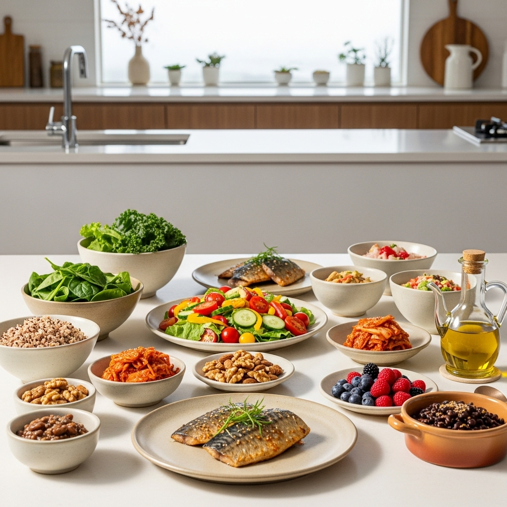 치매 위험 25% 감소 마인드 식단, 녹색채소와 통곡물 섭취 기준 및 한국식 적용법