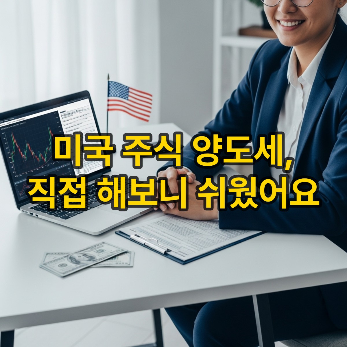 미국 주식 양도소득세? 내가 직접 해보니 의외로 쉬웠던 신고 절차 (실제 경험담)
