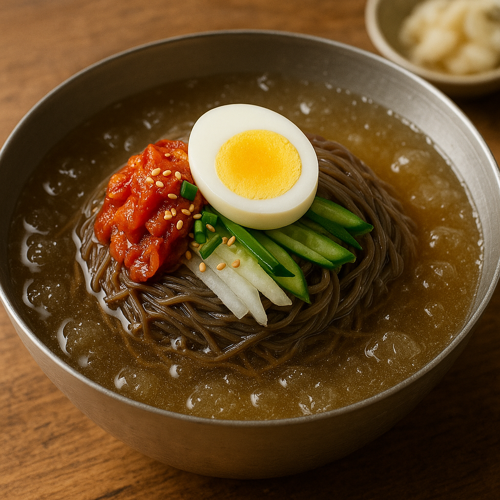 시원한 물냉면 사진
