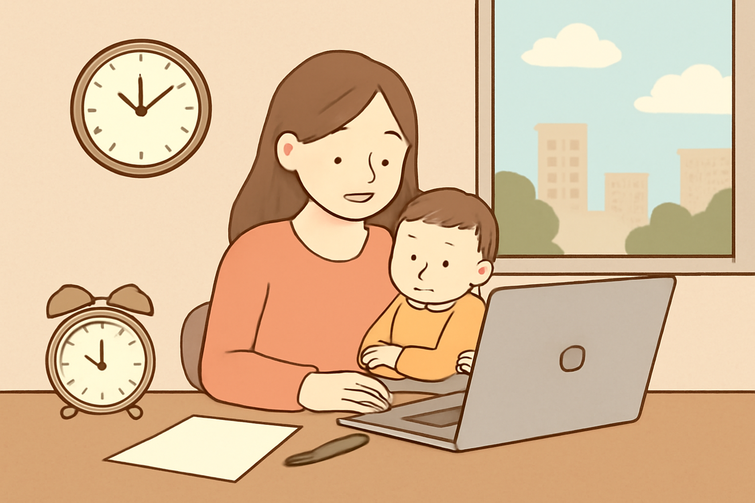 육아기 10시 출근제 2026년 전국 시행! 신청방법·대상·혜택 총정리 관련 사진