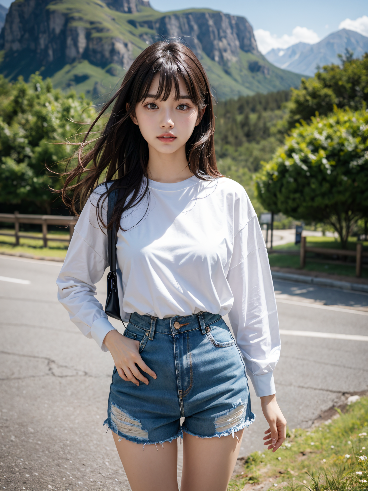 AI 실사 - 초근접 셀카
