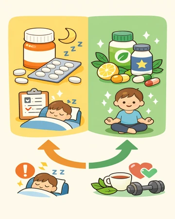 불면증 약 종류와 수면제 차이 설명11