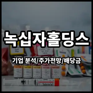 녹십자홀딩스주식